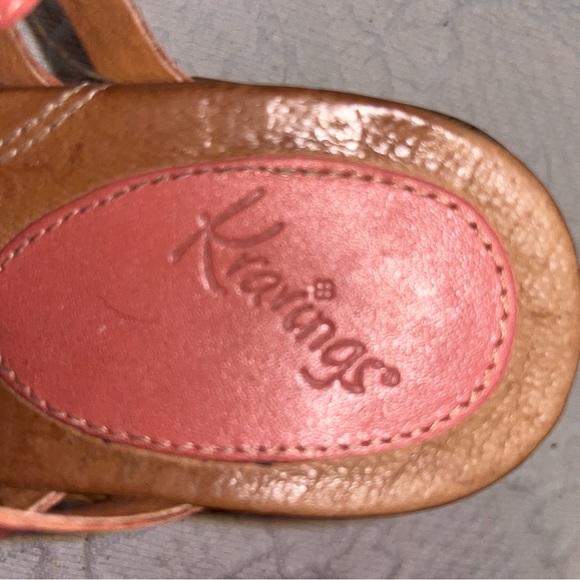 KRAVINGS BY KLOGS pink platform sandals - Picture 5 of 5
